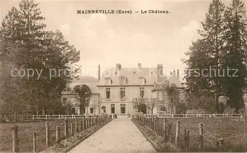 AK / Ansichtskarte Mainneville Chateau Mainneville