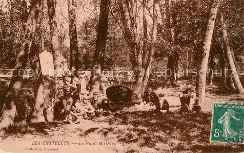 AK / Ansichtskarte Les_Chatelets Le Pont Mathieu Les_Chatelets