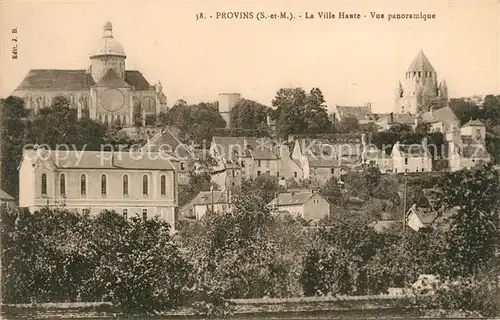 AK / Ansichtskarte Provins La Ville Haute Panorama Provins