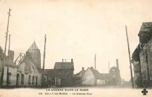 AK / Ansichtskarte Bully les Mines La Grande Rue Bully les Mines