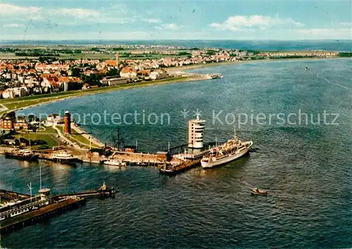 AK / Ansichtskarte Cuxhaven_Nordseebad Fliegeraufnahme Cuxhaven_Nordseebad