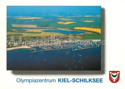 AK / Ansichtskarte Schilksee Olympiazentrum Fliegeraufnahme Schilksee