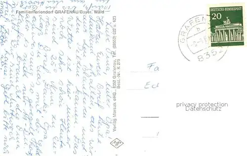 AK / Ansichtskarte Grafenau_Niederbayern Familienferiendorf Grafenau Niederbayern