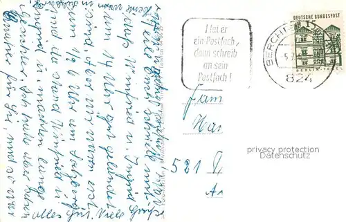 AK / Ansichtskarte Berchtesgaden Haus Bethanien Panorama mit Watzmann Berchtesgaden