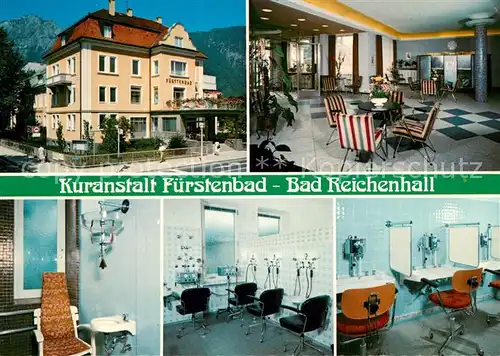 AK / Ansichtskarte Bad_Reichenhall Kuranstalt Fuerstenbad Details Bad_Reichenhall