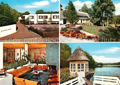 AK / Ansichtskarte Ploen_See Haus St Walburg Park Gastraum See Ploen_See