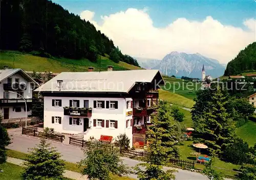 AK / Ansichtskarte Tiefenbach_Oberstdorf Pension Haus Luginsland Tiefenbach_Oberstdorf