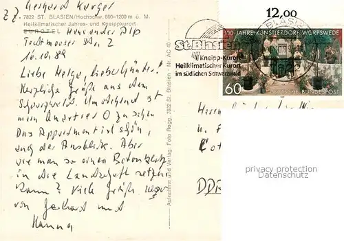 AK / Ansichtskarte St_Blasien Eurotel St_Blasien