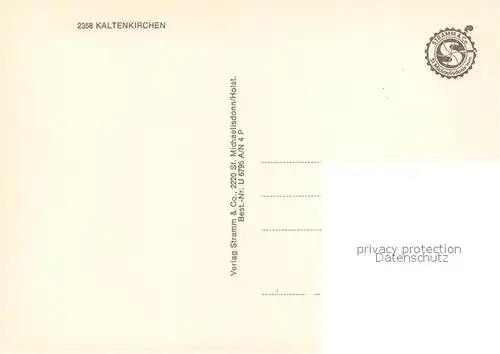 AK / Ansichtskarte Kaltenkirchen_Holstein Gebaeude Kaltenkirchen_Holstein