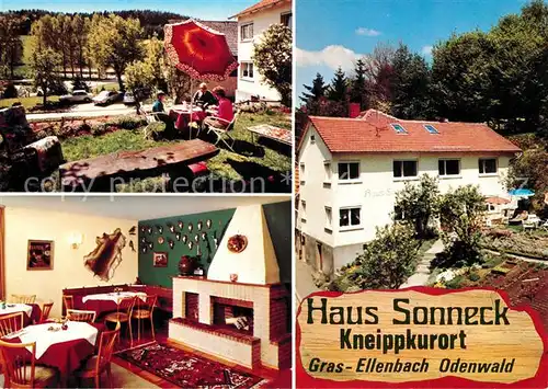 AK / Ansichtskarte Grasellenbach Gaestehaus Pension Haus Sonneck Kneippkurort Grasellenbach