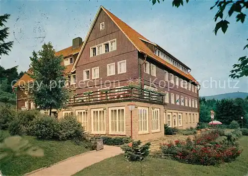 AK / Ansichtskarte Braunlage AEG Ferienheim Braunlage