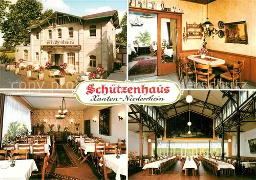 AK / Ansichtskarte Xanten Schuetzenhaus Gaststaette Festsaal Xanten