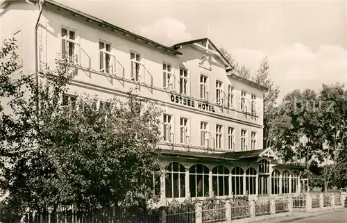 AK / Ansichtskarte Thiessow_Ostseebad_Ruegen Ostsee Hotel Thiessow_Ostseebad_Ruegen