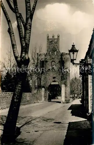 AK / Ansichtskarte Mittenwalde_Mark Idyll am Berliner Tor Handabzug Mittenwalde Mark