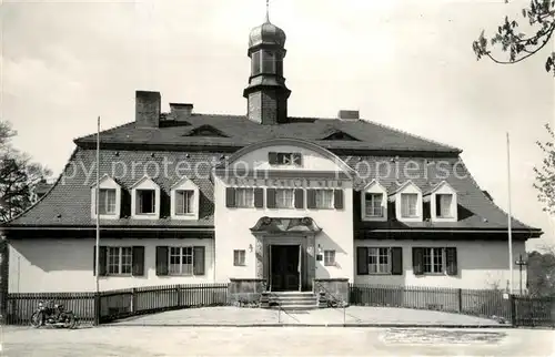 AK / Ansichtskarte Hohnstein_Saechsische_Schweiz VdN Kurheim Handabzug Hohnstein_Saechsische