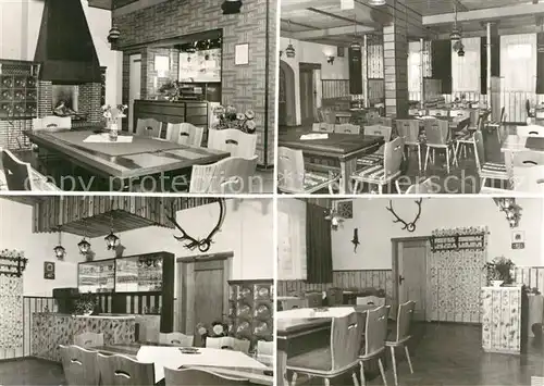 AK / Ansichtskarte Kahlert Falkenbaude Gastraum Kahlert