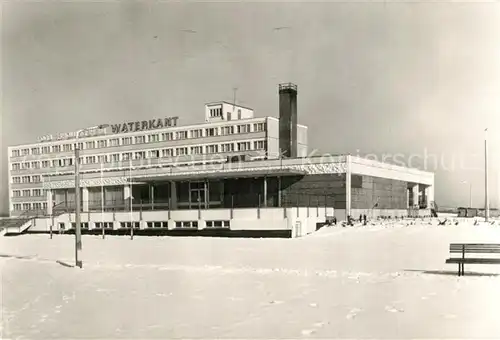 AK / Ansichtskarte Boergerende FDGB Erholungsheim Waterkant im Winter Boergerende