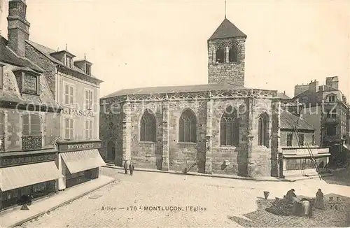 AK / Ansichtskarte Montlucon Eglise  Montlucon