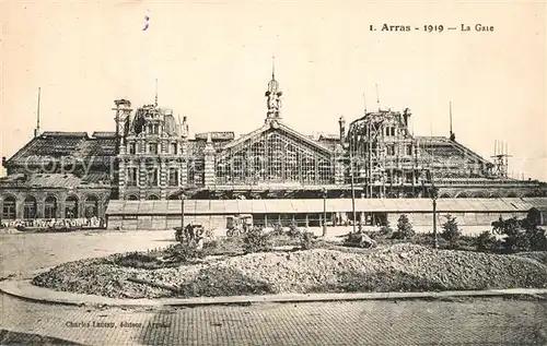 AK / Ansichtskarte Arras_Pas de Calais Gare Arras_Pas de Calais
