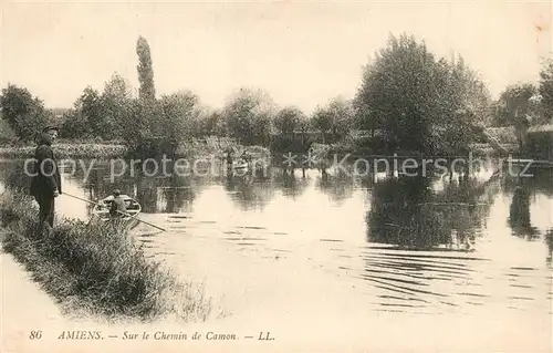 AK / Ansichtskarte Amiens Chemin de Camom Amiens