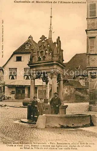 AK / Ansichtskarte Boersch Puits Renaissance  Boersch