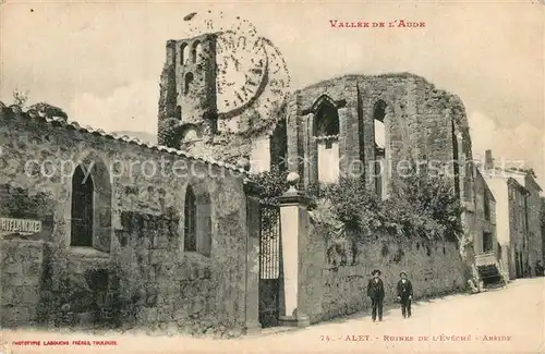 AK / Ansichtskarte Alet les Bains Ruines de l Eveche Abside  Alet les Bains