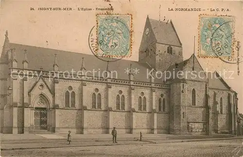 AK / Ansichtskarte Isigny sur Mer Eglise  Isigny sur Mer