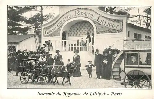 AK / Ansichtskarte Paris Granutd Theatre Royaume de Lillip Paris