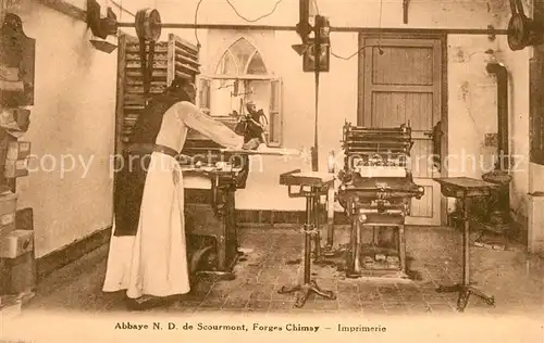 AK / Ansichtskarte Scourmont Abbaye Forges Chimay Scourmont