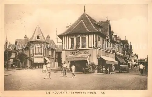 AK / Ansichtskarte Houlgate Place du Marche Houlgate