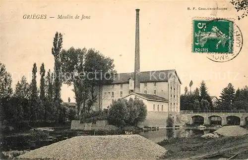 AK / Ansichtskarte Grieges Moulin de Jonc Grieges