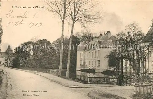 AK / Ansichtskarte Malicorne sur Sarthe Chateau Malicorne sur Sarthe