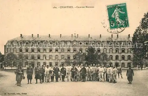AK / Ansichtskarte Chartres_Eure_et_Loir Caserne Marceau Chartres_Eure_et_Loir