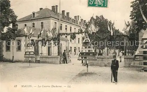AK / Ansichtskarte Macon_Saone et Loire Caserne Duchesne Macon Saone et Loire