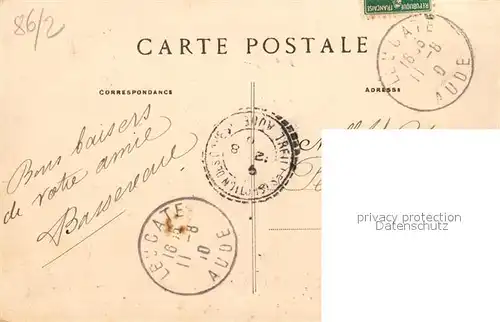 AK / Ansichtskarte Roche Posay_La Hotel du Parc Terrasse du Cafe  Roche Posay_La