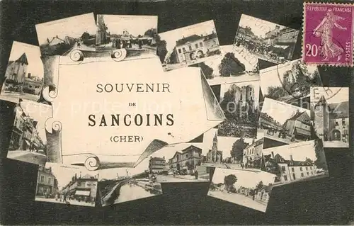 AK / Ansichtskarte Sancoins Sehenswuerdigkeiten Sancoins