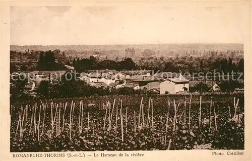 AK / Ansichtskarte Romaneche Thorins Hameau de la riviere Romaneche Thorins