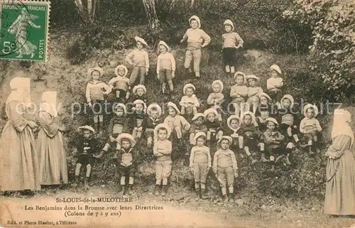 AK / Ansichtskarte Berou la Mulotiere Saint Louis Benjamins dans la Brousse Berou la Mulotiere