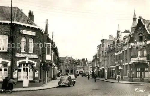 AK / Ansichtskarte Estaires Rue du Rivage Estaires