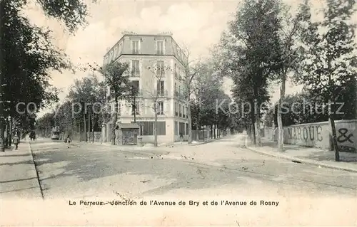 AK / Ansichtskarte Le_Perreux sur Marne Avenue de Bry Avenue de Rosny Le_Perreux sur Marne