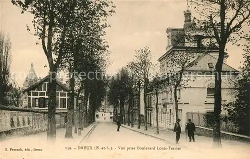 AK / Ansichtskarte Dreux Boulevard Louis Terrier Dreux