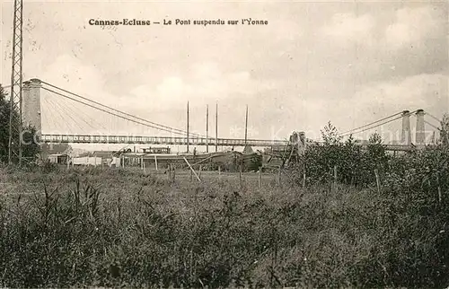 AK / Ansichtskarte Cannes Ecluse Pont  Cannes Ecluse