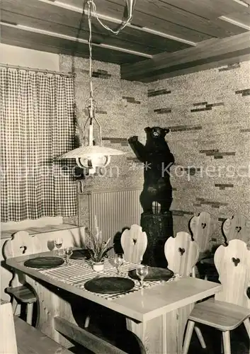 AK / Ansichtskarte Radeberg_Sachsen Konsum Gaststaette Huettermuehle Jaegerzimmer Radeberg Sachsen