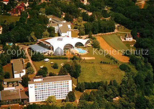 AK / Ansichtskarte Bad_Sulza Toskana Therme Hotel Goethe Gartenhaus Fliegeraufnahme Bad_Sulza