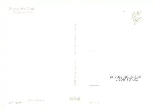 AK / Ansichtskarte Georgenthal_Gotha Blinden Kurheim Georgenthal Gotha