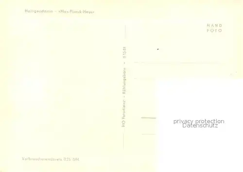 AK / Ansichtskarte Heiligendamm_Ostseebad Max Planck Haus Heiligendamm_Ostseebad