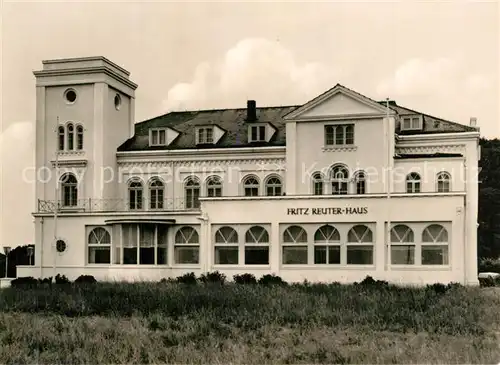 AK / Ansichtskarte Kuehlungsborn_Ostseebad Fritz Reuter Haus Kuehlungsborn_Ostseebad