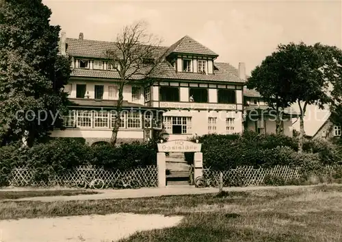 AK / Ansichtskarte Kloster_Hiddensee HO Gaststaette Haus Dornbusch Kloster_Hiddensee