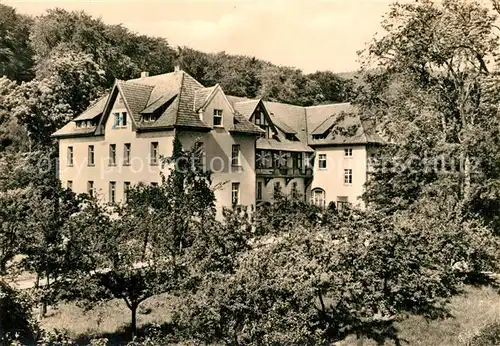 AK / Ansichtskarte Ilsenburg_Harz Reichsbahnerholungsheim Hermann Basse Ilsenburg Harz