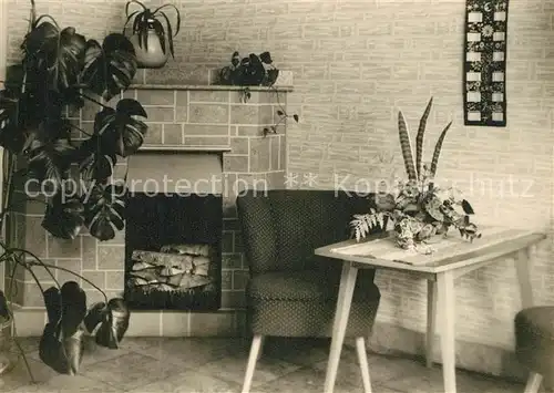 AK / Ansichtskarte Oberhof_Thueringen Erholungsheim Karl Liebknecht Eingangshalle Oberhof Thueringen